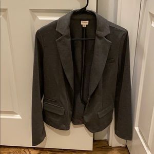Gray blazer